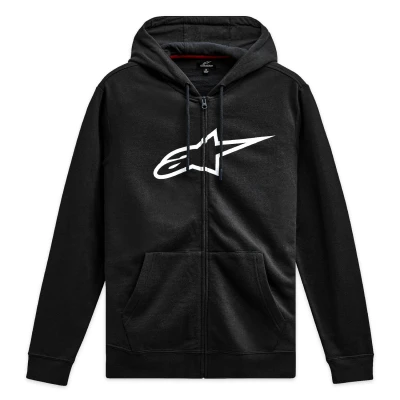 Alpinestars Ageless Zip Hoodie 3 černo-bílá pánská mikina