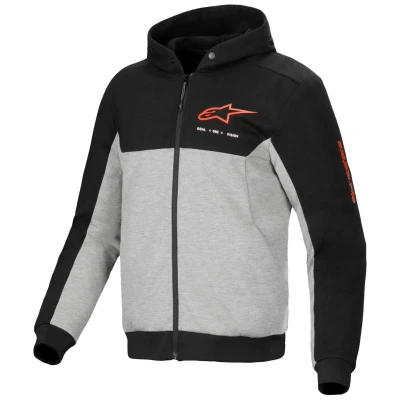 Alpinestars Chrome V2 Sport černo-šedá mikina na motorku