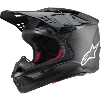 Alpinestars Supertech S-M10 Fame lesklý/matný karbon motokrosová helma