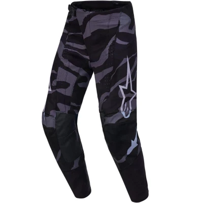 Alpinestars Techstar limitovaná edice Beast Coast šedo-černo-oranžové motokrosové kalhoty