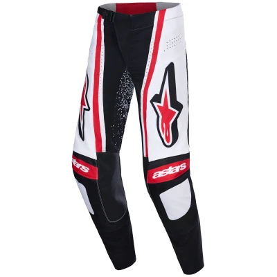 Alpinestars Techstar Nomur černo-bílo-červené motokrosové kalhoty