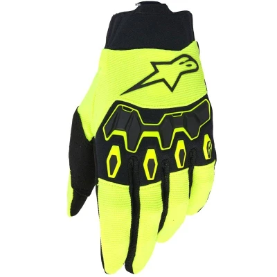 Alpinestars Full Bore V2 fluo žluto-černé motokrosové rukavice