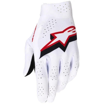 Alpinestars Supertech MX bílo-černo-červené 2XL motokrosové rukavice