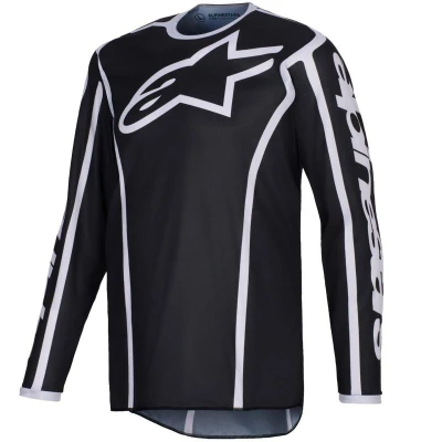 Alpinestars Fluid Apex černo-šedý motokrosový dres