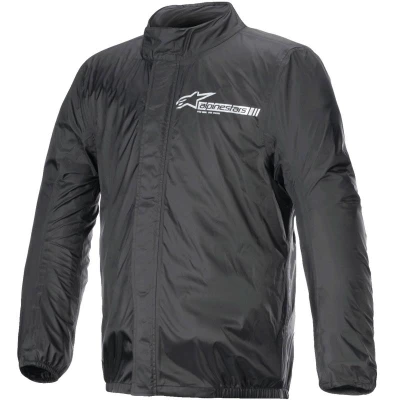 Alpinestars Hurricane Rain 2 černá nepromokavá bunda