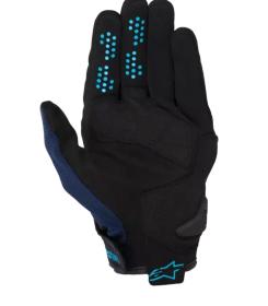Alpinestars Rukavice na motorku Chrome V2 černo-modro-světle modré
