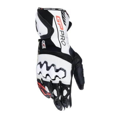 Alpinestars GP PRO R 4 černo-bílé rukavice na motorku