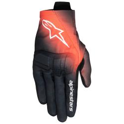 Alpinestars Rukavice na motorku Reef V2 čierno-fluo červeno-biele