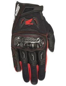 Alpinestars Rukavice na motorku SMX-2 Air Carbon Honda Kolekcia čierno-červené