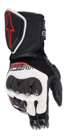 Alpinestars Rukavice na motorku SP-8 Air bílo-černo-červené
