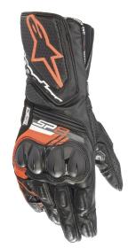 Alpinestars Rukavice na motorku SP-8 čierno-fluo červené
