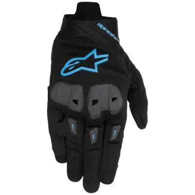 Alpinestars SP X 1 černo-modré pánské rukavice na motorku