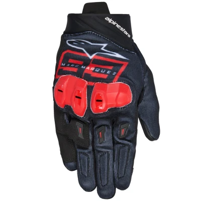 Alpinestars SP X 1 MM93 černo-červeno-bílé rukavice na motorku