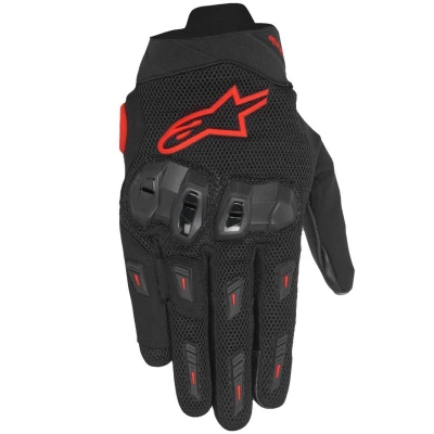 Alpinestars SP X 5 Air černo-fluo červené rukavice na motorku
