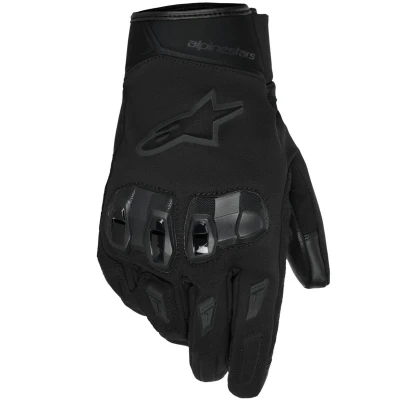 Alpinestars SP X Z Waterproof černo-černé pánské rukavice na motorku