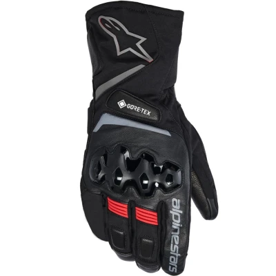 Alpinestars WT-8 GORE-TEX Insulated černo-červené rukavice na motorku