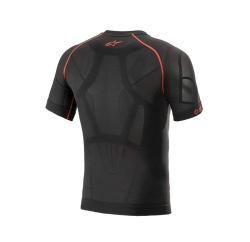 Alpinestars Termotriko s krátkým rukávem Ride Tech Summer černo-červené