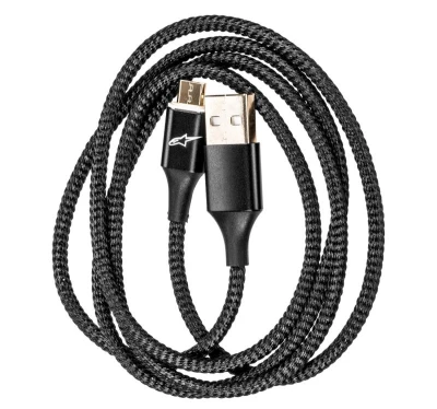 Alpinestars Tech-Air 5/Street/Race černý magnetický USB nabíjecí kabel pro airbagové systémy