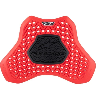 Alpinestars Nucleon Plasma Racing červeno-černý vkládací chránič hrudníku