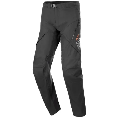 Alpinestars AMT-8 Stretch Drystar XF černé zkrácené kalhoty na motorku