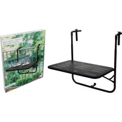 Ambiance Balkonový stůl 60 x 43 x 70 cm černý