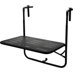 Ambiance Balkonový stůl 60 x 43 x 70 cm černý