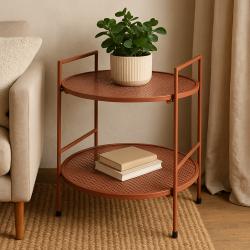 Ambiance Odkládací stolek kovový 45 cm