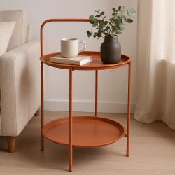 Ambiance Odkládací stolek kovový 66 cm