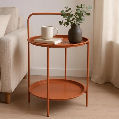 Ambiance Odkládací stolek kovový 66 cm