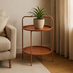 Ambiance Odkládací stolek kovový 66 cm