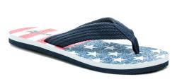 American Club 690-21 modré pánske žabky
