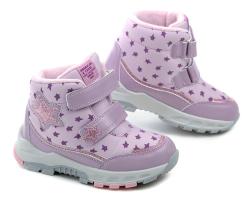 American Club ES200 růžové dívčí zimní boty