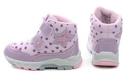 American Club ES200 růžové dívčí zimní boty