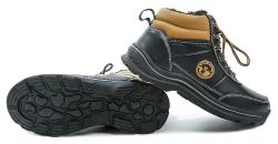 American Club ES46-19 čierne zimné detské topánky