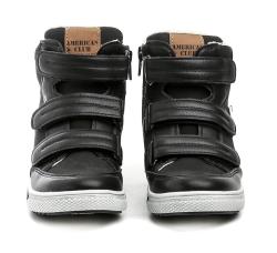 American Club GC19-21 černé dětské zimní boty