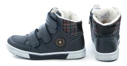 American Club GC19-21 navy dětské zimní boty