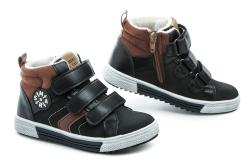 American Club GC20-21 čierne detské zimné topánky