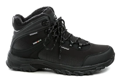 American Club HL146-24 černé pánské zimní softshell boty