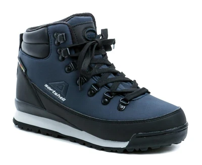 American Club WT61-23 navy zimní softshell boty American Club WT61-23 navy zimní softshell boty