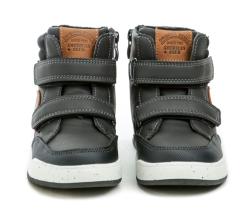 American Club XD101-24 černé dětské zimní boty