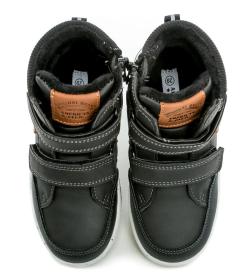 American Club XD101-24 čierne detské zimné topánky