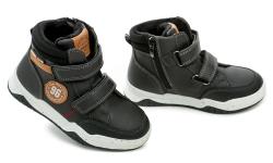 American Club XD101-24 čierne detské zimné topánky