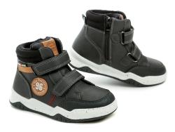 American Club XD101-24 čierne detské zimné topánky