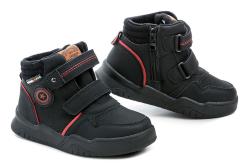 American Club XD102 čierne detské zimné topánky