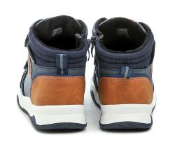 American Club XD102 modré dětské zimní boty