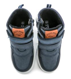 American Club XD102 modré detské zimné topánky