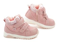 American Club XD106-23 pink detské zimné topánky