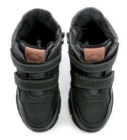 American Club XD141 černé dětské zimní boty