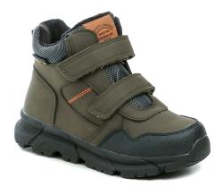 American Club XD141 khaki detské zimné topánky