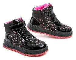 American Club XD149 čierne detské zimné topánky